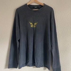 Oversized butterfly Sweatshirt